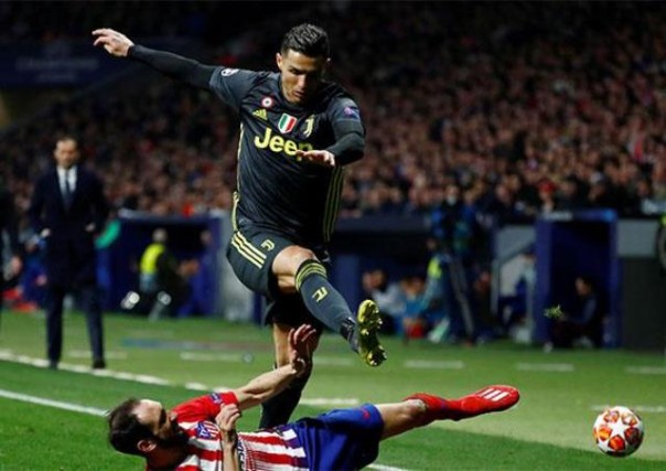 Ronaldo akan menjadi tumpuan Juventus saat menjamu Atletico Madrid dini hari nanti dalam leg II babak 16 besar Liga Champions. Foto: int 