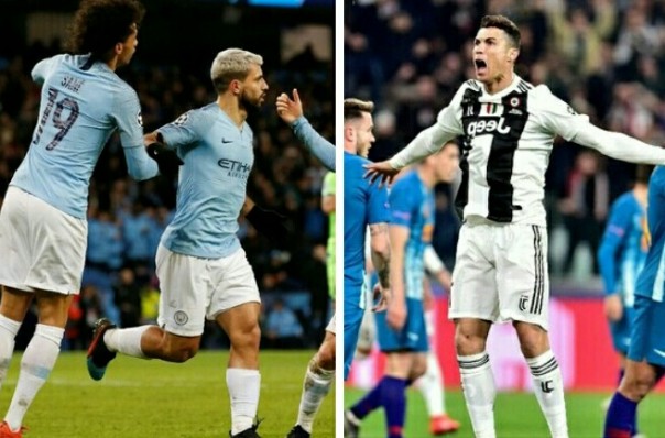 Manchester City dan Juventus sukses rebut tiket perempat final Liga Champions (foto/int) 