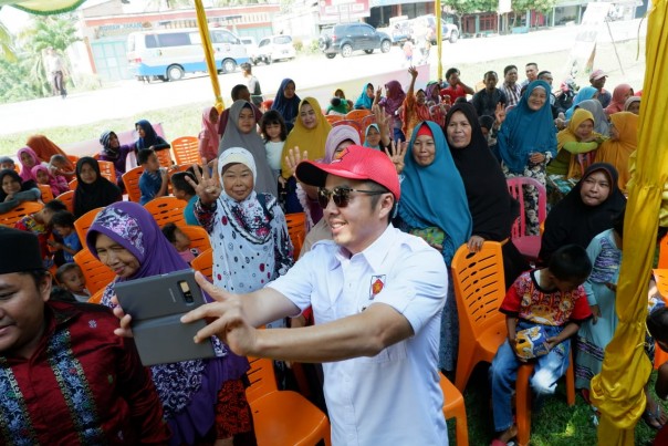 Caleg DPRD Riau nomor urut empat dari Partai Gerindra, Tommy F Ganih