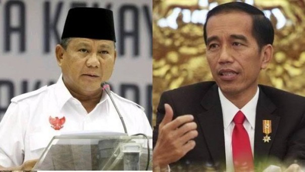 Capres Prabowo dan petahana Jokowi
