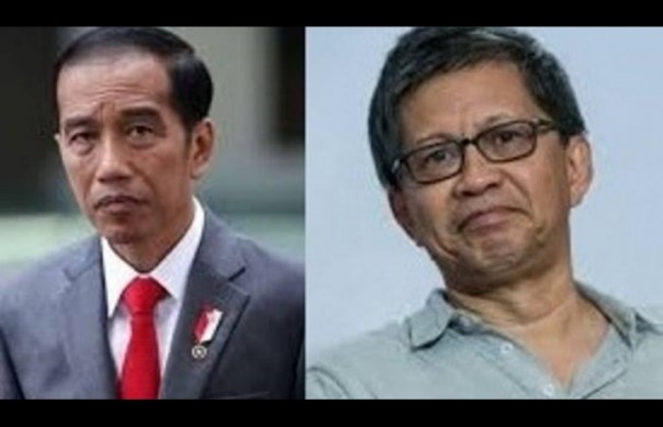 Jokowi dan Rocky Gerung