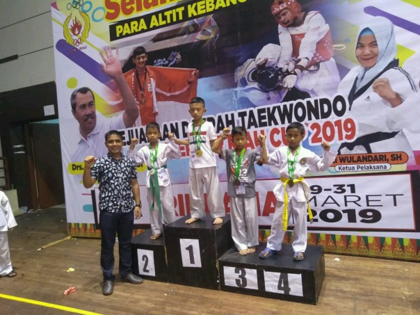 Atlet Taekwondo Bengkalis Raih Juara Ketiga/hari