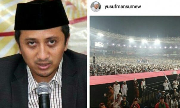 Ustaz Yusuf Mansur komentari acara di GBK, Jakarta (foto/instagram)