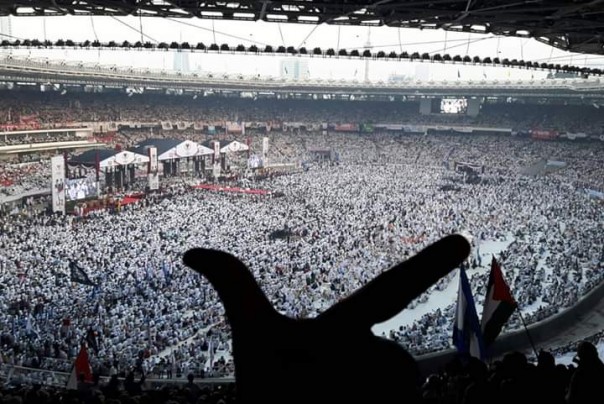 Kampanye akbar Prabowo-Sandi di stadion gelora bung Karno