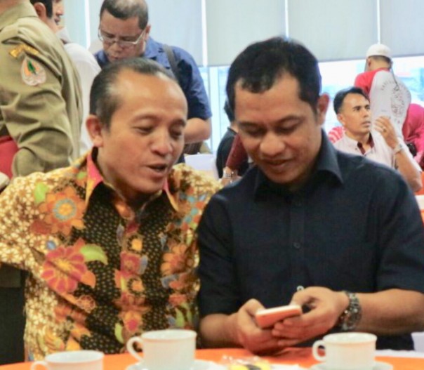 Bagus Santoso bersama Dr Bambang Hendroyono 