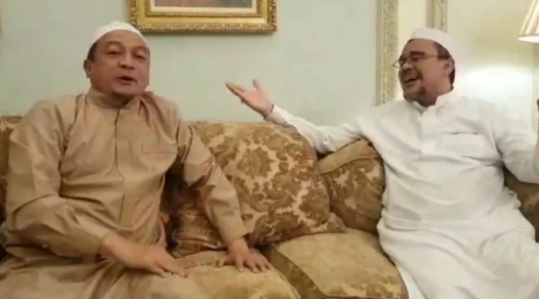 Bachtiar Nasir dan Habib Rizieq Syihab 