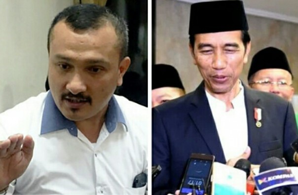 Ferdinand Hutahaean pertanyakan tweet Jokowi soal Difitnah dan Dihina (foto/int)