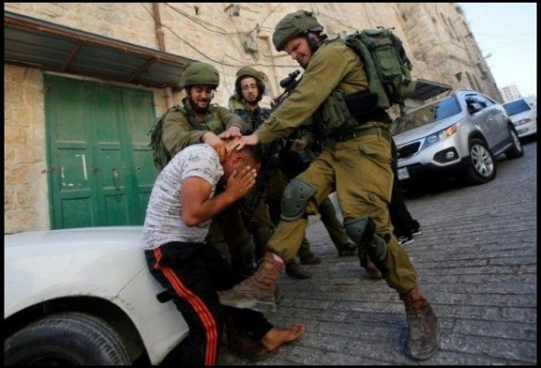 Aksi brutal tentara Israel terhada warga Palestina