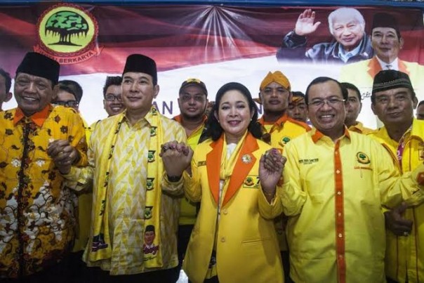 Tommy Soeharto dan Pengurus Partai Berkarya