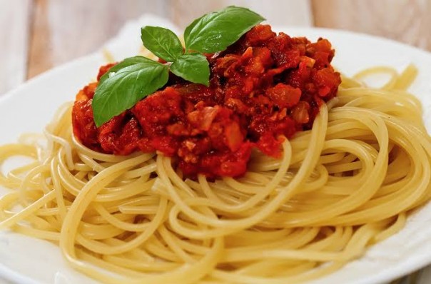 Ilustrasi spaghetti