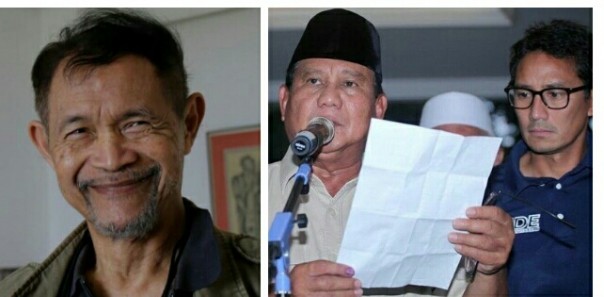 Prabowo klaim menang dari hasil survei internal (foto/int)