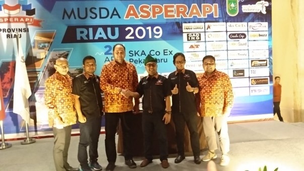 Arman Terpilih secara aklamasi pimpin ASPERAPI Riau