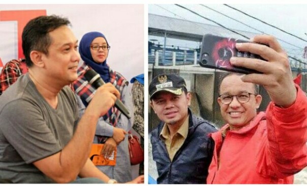 Denny Siregar sindir Anies Baswedan soal banjir Jakarta (foto/int)