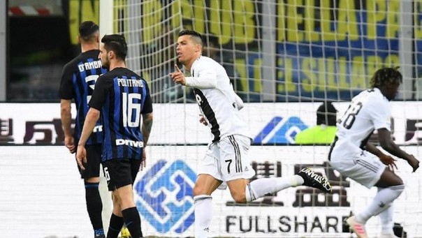 Cristiano Ronaldo Selamatkan Juventus dari kekalan di kandanf Inter Milan