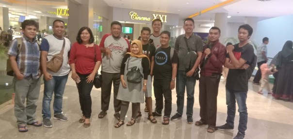 Tim Riau24 Group nonton bareng Avengers: End Game (foto/riki)