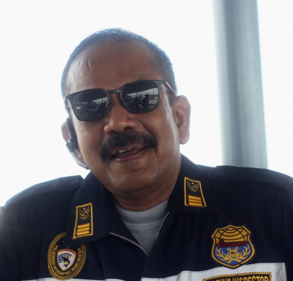Petugas Keselamatan Berlayar Kapal, KSOP Selatpanjang, Suharto/mad