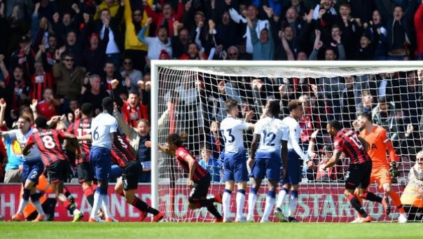 Tottenham Hotspur kalah beruntun, kali ini dihajar Bournemouth (foto/int)
