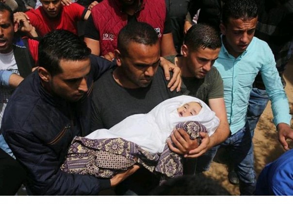 Seorang bayi Palestina tewas akibat digempur Israel