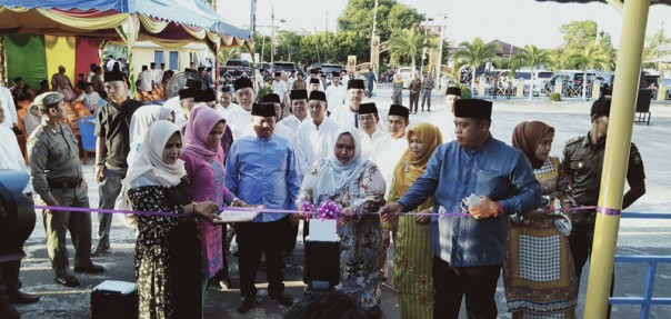 Bupati Bengkalis Amril Mukminin membuka secara resmi Pasar Ramadhan tingkat Kabupaten Bengkalis/hari