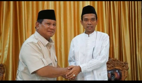 UAS saat bertemu Prabowo