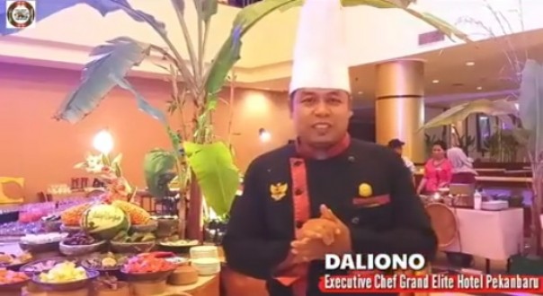 Executive Chef Grand Elite Hotel Pekanbaru, Daliono/ist