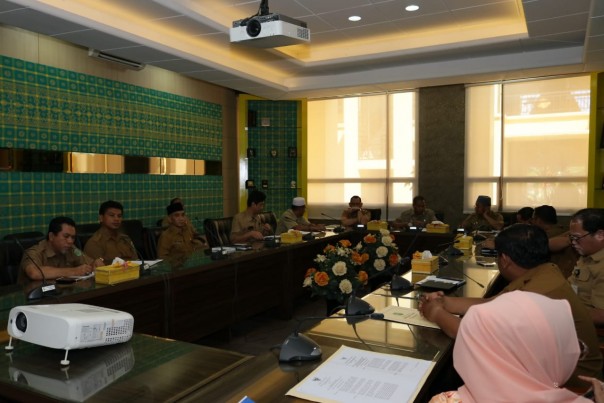Rapat Pembahasan Implementasi TKD PNS bersama lintas OPD di lingkungan Pemkab Siak/lin
