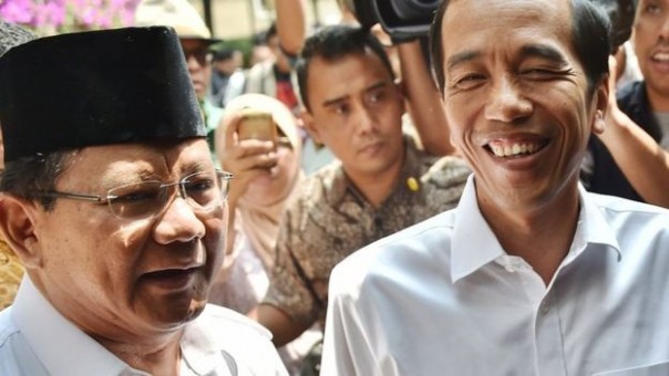 Prabowo dan Jokowi 