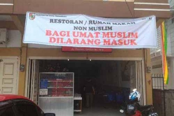 Rumah makan non muslim harus mengurus izin untuk buka selama ramadhan (foto/int)