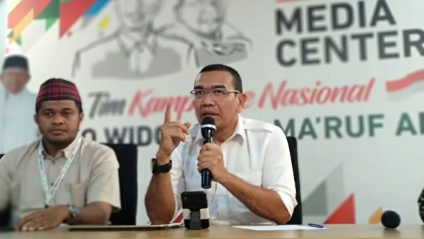 Juru Bicara Tim Kampanye Nasional (TKN) Jokowi-Ma'ruf,  Arya Sinulingga jawab seruan Arief Poyuono agar masyarakat tak bayar pajak (foto/int)