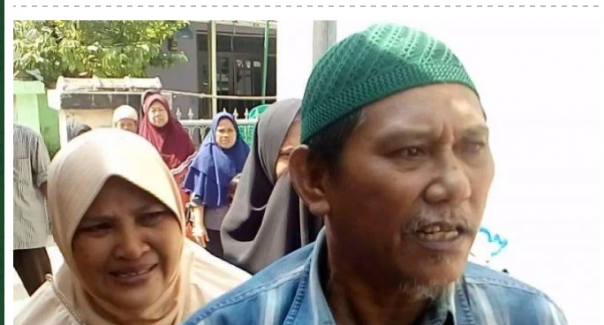Keluarga Farhan, korban tewas dalam rusuh 22 Mei 2019 di Jakarta. Foto: int 