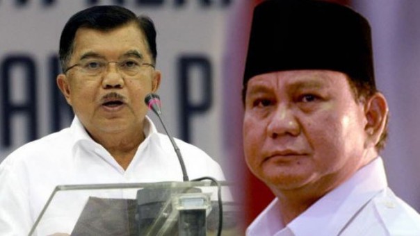 Prabowo Subianto  dan Jusuf Kalla 