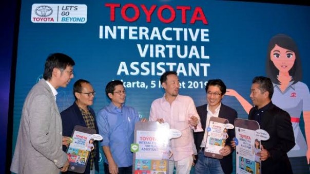 Toyota Astra Motor saat meluncurkan aplikasi TARRA