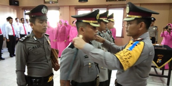 Kepolisian resor Polres Bengkalis gelar serah terima jabatan (sertijab)/hari