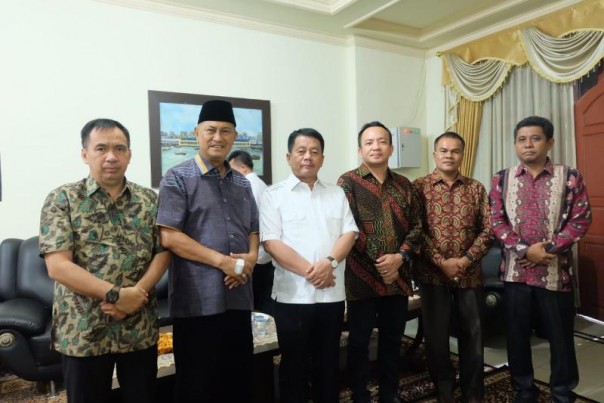 Wakil Bupati Sambut Kunker Kejati Riau ke Inhil