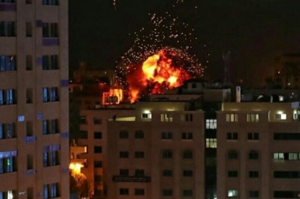 Israel masih serang Gaza Palestina (foto/int)