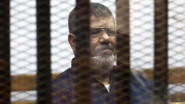 Mantan Presiden Mesir dari Ikhwanul Muslimun Mohamed Mursi. 