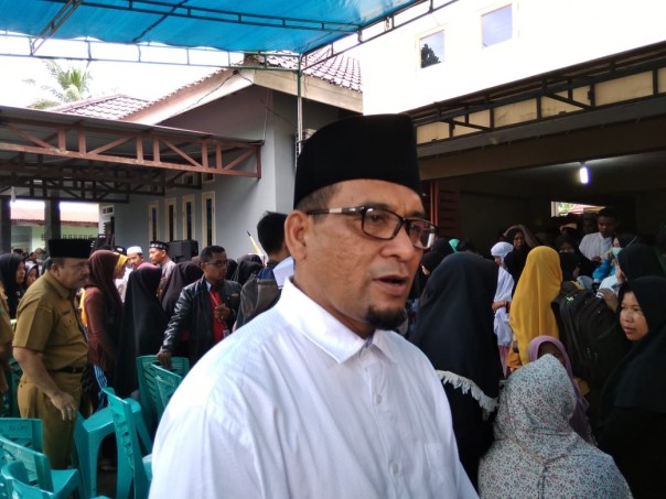 Ketua PKS Sofyan Siroj ceritakan kenangan tentang sosok Ketua PGRI Riau, Syahril yang meninggal dunia (foto/surya)