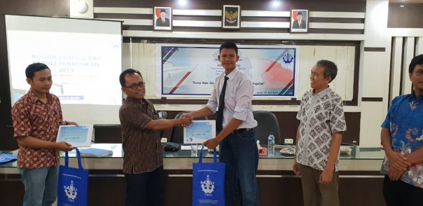 Kuliah umum menghadirkan narasumber PT Biro Klasifikasi Indonesia (BKI) Madya Pekanbaru/hari