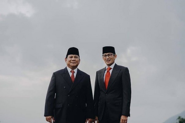Pasangan Nomor Urut 02, Prabowo Subianto-Sandiaga Uno