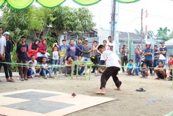 Tapat persiapan Festival gasing yang dipimpin Asisten II Sekretariat Daerah Kabupaten Siak Hendrisan /lin