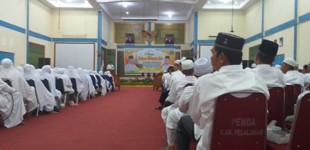 Syukuran Walimatus Safar Jamaah Calon Haji Kabupaten Pelalawan tahun 2019/ardi