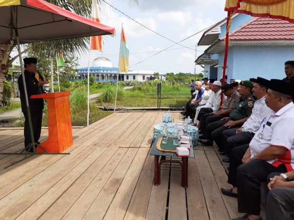 Bupati Kabupaten Inhil, HM Wardan mengunjungi Kecamatan Tanah Merah/ADV