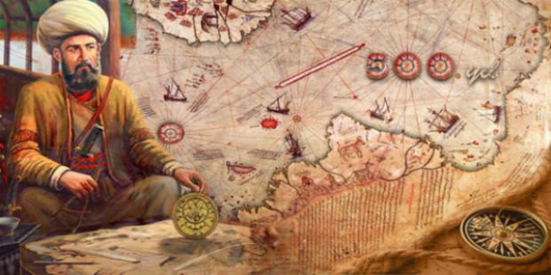 Piri Reis, pelaut muslim yang menyusun peta dunia. Foto: int 