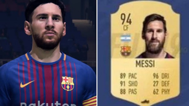 Lionel Messi di FIFA 19 (foto/int)