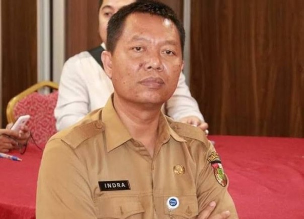 Indra Pomi lepas jabatan Plt Kadiskes Kota Pekanbaru (foto/int)