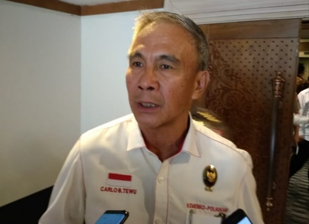 Deputi V Bidang Koordinasi Keamanan dan Ketertiban Masyarakat Kemenko Polhukam, Irjen Pol Carlo Brix Tewu