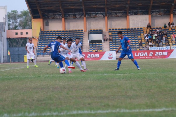 PSPS Riau menjamu Aceh Babel United FC di Stadion Kaharuddin Nasution 