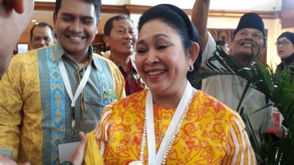 Ketua Dewan Pembina Rumah Aspirasi Prabowo Subianto-Sandiaga Uno, Titiek Soeharto