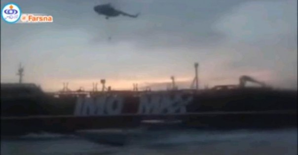 Pasukan Garda Revolusi Iran Rilis Video Penangkapan Kapal Tanker Inggris