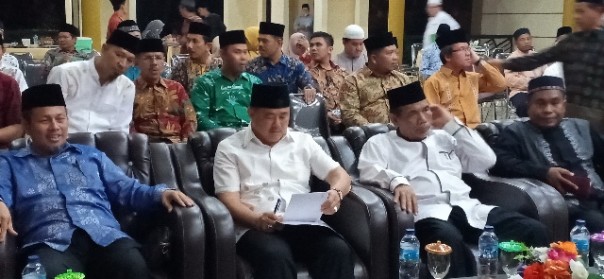 Wabup H. Halim saat membuka Dialog kebangsaan Training Of Trainer (TOT) Pengurus Majlis Ulama Indonesia (MUI) se Riau/zar